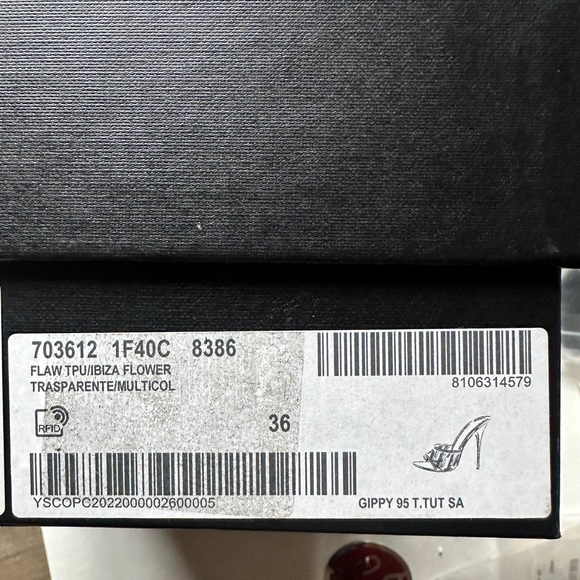 Saint Laurent Mules Size 6 NIB - Picture 10 of 10